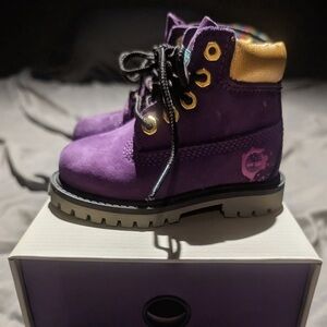 Timberland Exclusive Hip Hop Edition Purple Boots